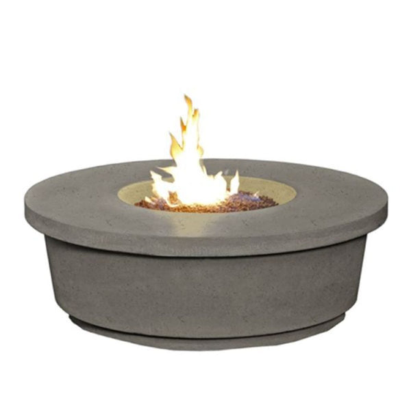 American Fyre Design - 47" Contempo Round Gas Fire Table-United Backyard