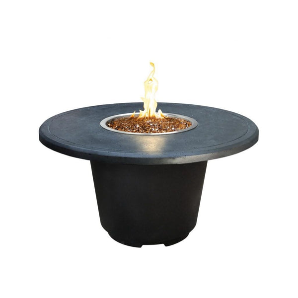 American Fyre Design - 48" Cosmopolitan Round Gas Fire Table-United Backyard