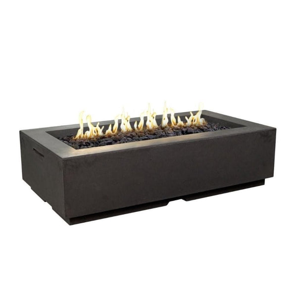 American Fyre Design - 56" Louvre Rectangle Fire Pit-United Backyard