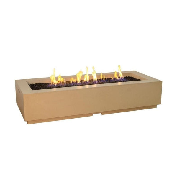 American Fyre Design - 72" Louvre Long Rectangle Fire Pit-United Backyard