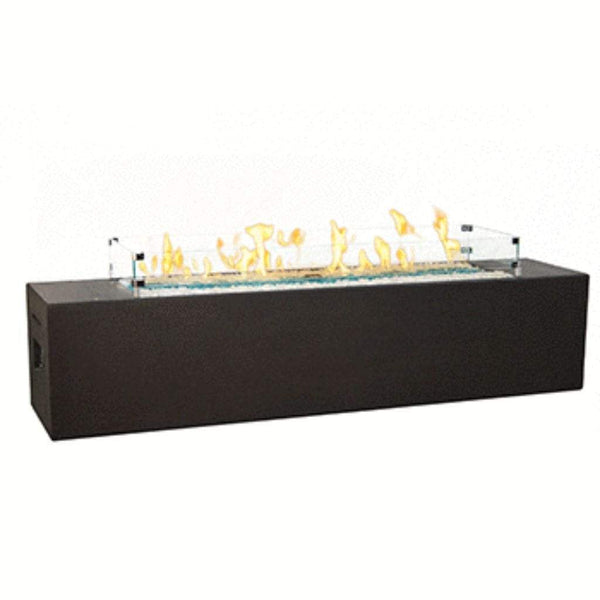 American Fyre Design - 72" Milan Low Linear Gas Fire Table-United Backyard