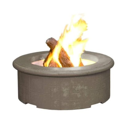 American Fyre Design - El Dorado 39" Round Gas Fire Pit-United Backyard