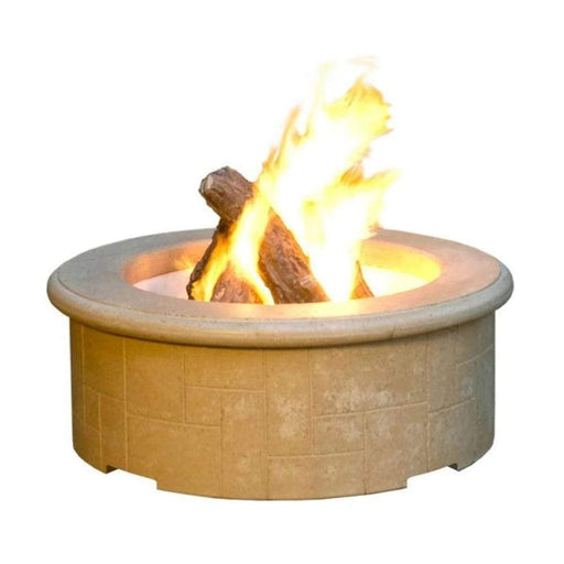 American Fyre Design - El Dorado 39" Round Gas Fire Pit-United Backyard