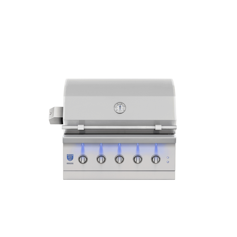 American Made Grill - Encore 36" Hybrid Grill-United Backyard
