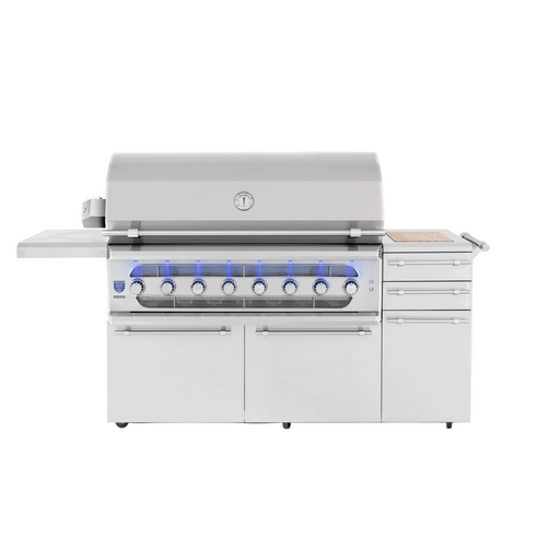 American Made Grill - Freestanding Muscle 54" Hybrid Grill-United Backyard