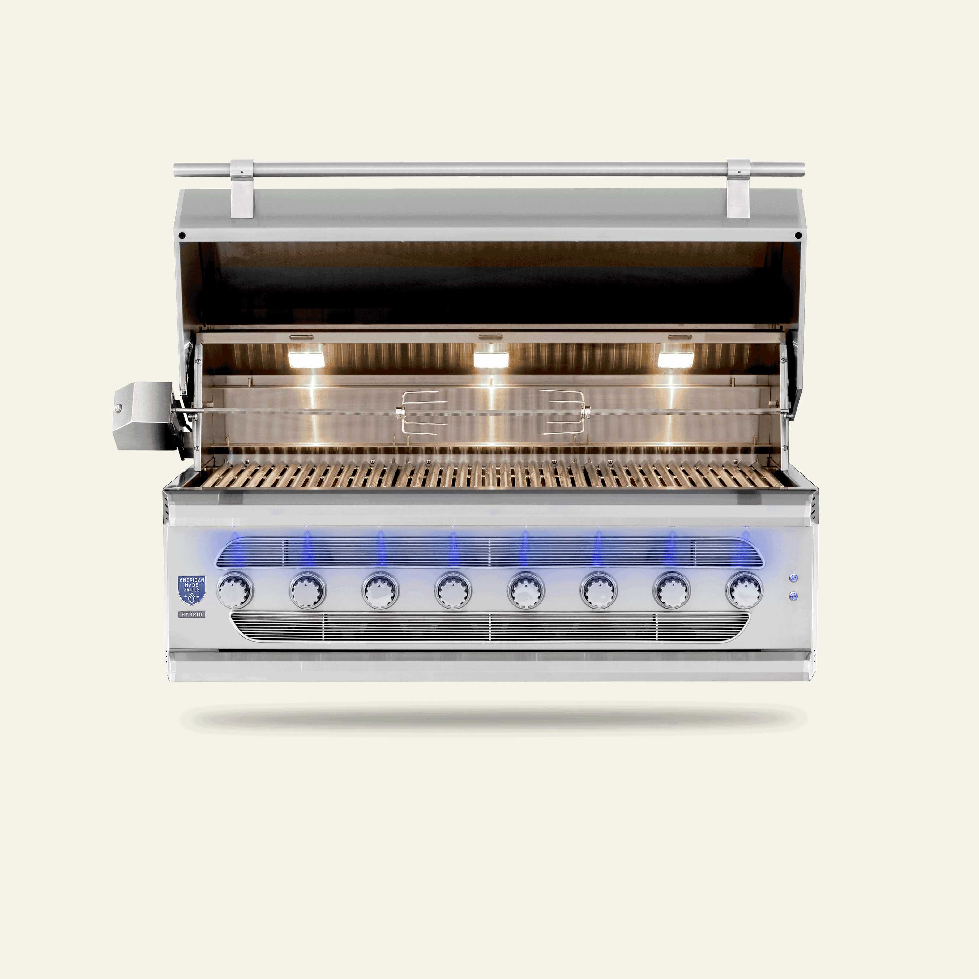 American Made Grill - Muscle 54" Hybrid Grill - Natural Gas-United Backyard