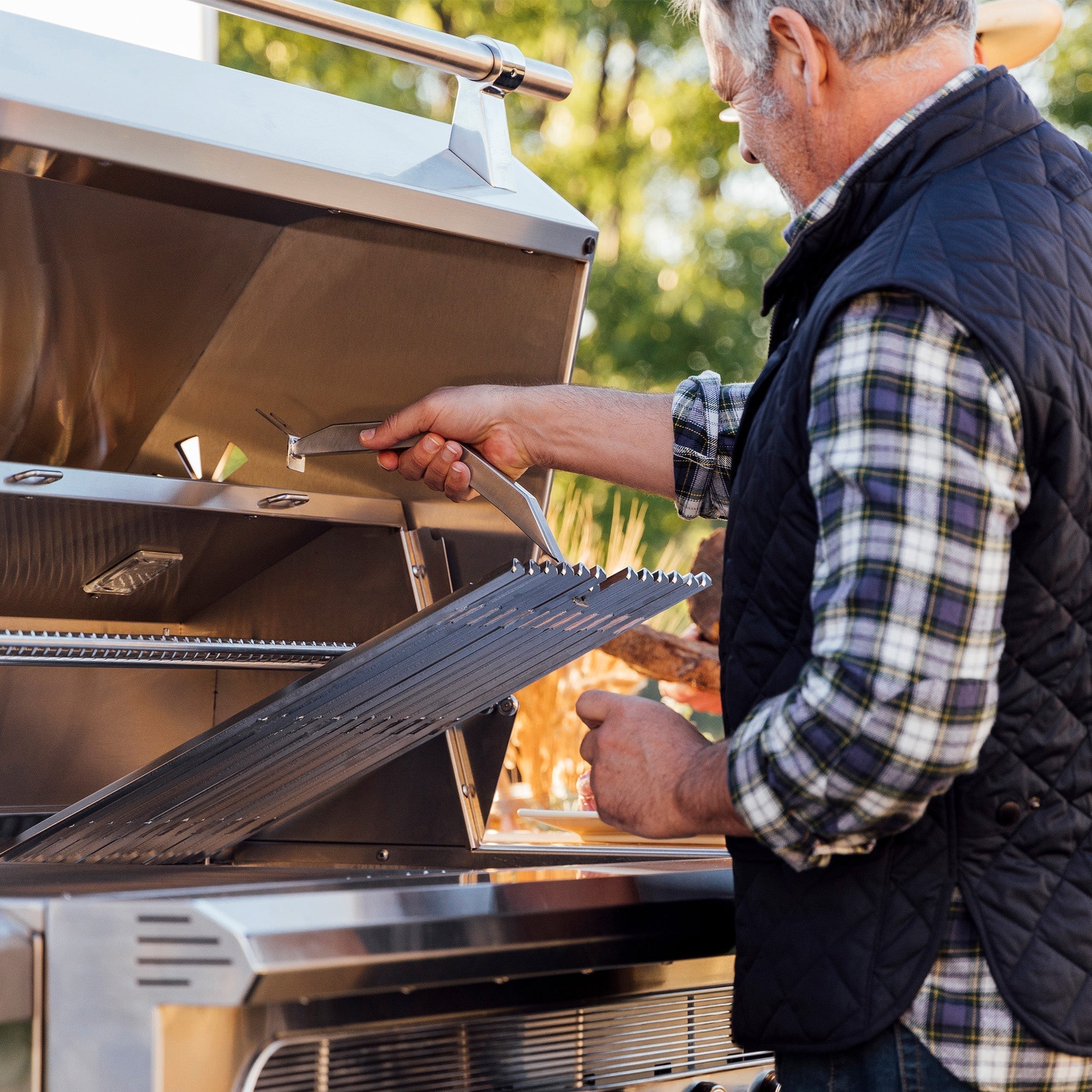 American Made Grill - Muscle 54" Hybrid Grill - Natural Gas-United Backyard