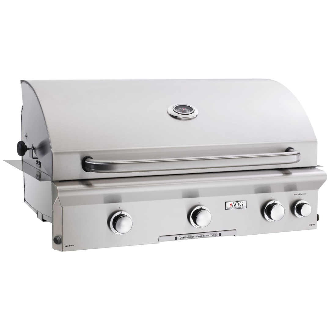 American Outdoor Grill - L-Series 36" Grill without Back and Side Burners, Factory-Installed Infrared Burner Left Side - Natural Gas-United Backyard