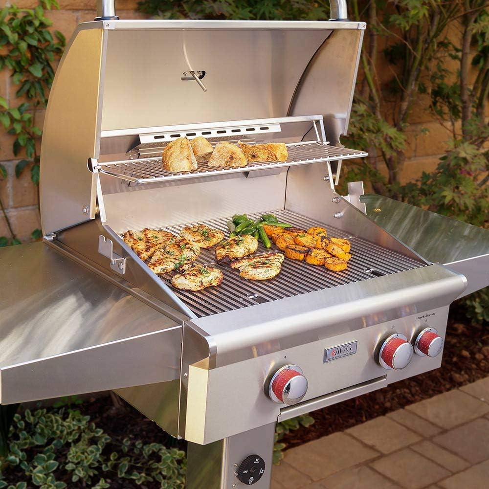 American Outdoor Grill - T-SERIES 24" GRILL WITHOUT BACK AND SIDE BURNERS - NATURAL GAS-United Backyard