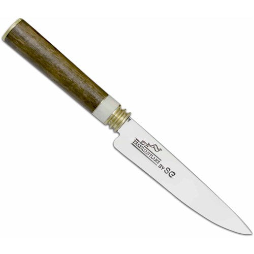 Brazilian Flame - 12 Pc Flatware Fork and Knife Set 5mm Deer Horn and Imbuia Handle-United Backyard