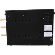 Brazilian Flame - Gas Rotisserie Brazilian Grill, 3 Skewer Unit, No Upper Tray - Black-United Backyard