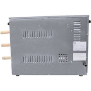 Brazilian Flame - Gas Rotisserie Brazilian Grill, 3 Skewer Unit, Upper Tray INCLUDED - Silver-United Backyard