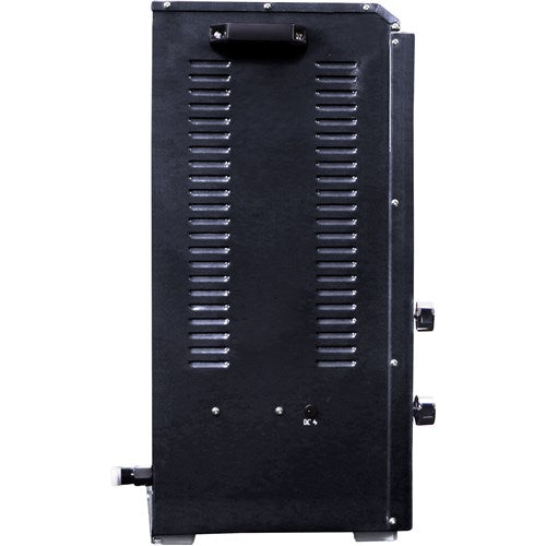 Brazilian Flame - Gas Rotisserie Brazilian Grill, 5 Skewer Unit, No Upper Tray - Black-United Backyard