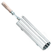 Brazilian Flame - Round Basket Grill FITS IN Brazilian Grill - Stainless-United Backyard