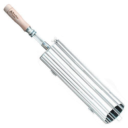 Brazilian Flame - Round Basket Grill FITS IN Brazilian Grill - Stainless-United Backyard