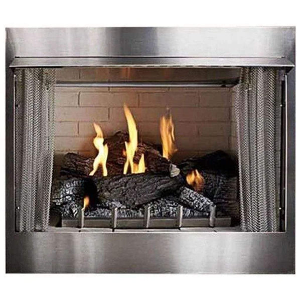 BroilMaster - Empire Carol Rose 36" IP, 50K BTU Outdoor Traditional Premium Fireplace-United Backyard