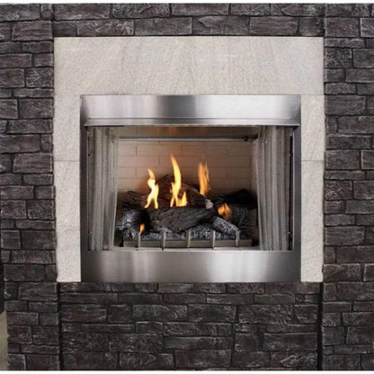 BroilMaster - Empire Carol Rose 42" IP, 50K BTU Outdoor Traditional Premium Fireplace-United Backyard