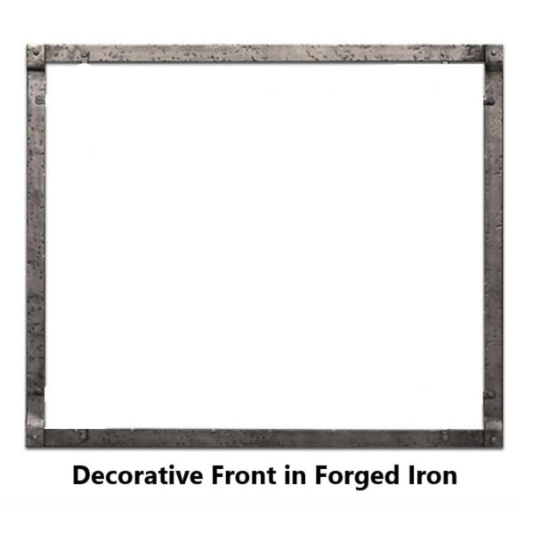 BroilMaster - Empire Rushmore Decorative Forged Iron Front for 36"/40" Fireplace Accessory-United Backyard