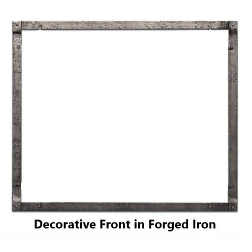 BroilMaster - Empire Rushmore Decorative Forged Iron Front for 36"/40" Fireplace Accessory-United Backyard