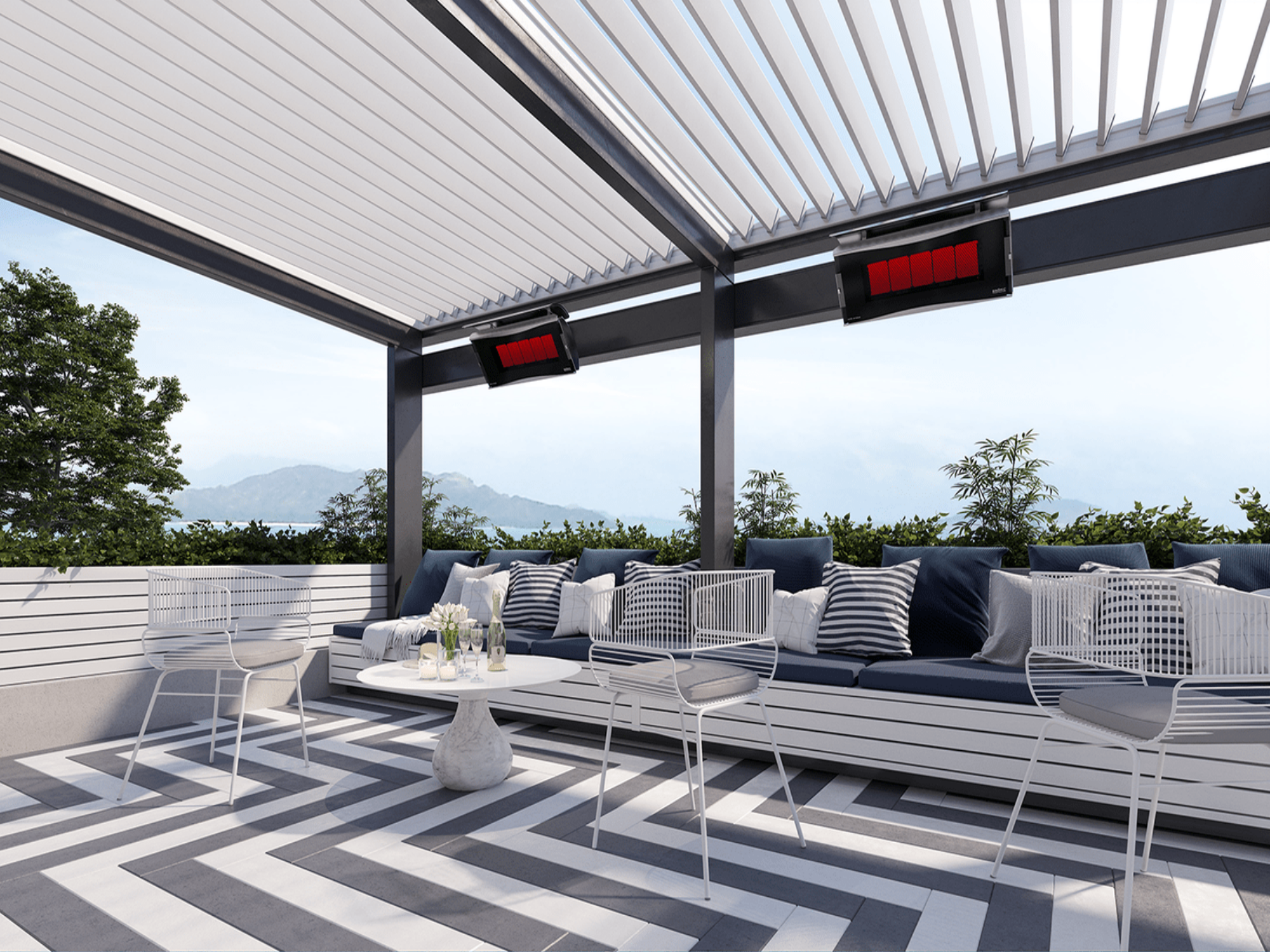 Bromic Platinum Smart-Heat Gas Outdoor Heaters - Efficient & Stylish Solution for Outdoor Spaces-United Backyard