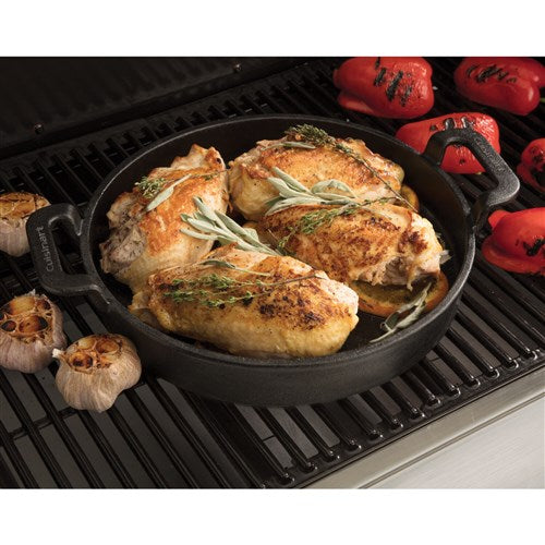 Cuisinart Grill - 10" Cast Iron Griddle, Non Stick, Easy Clean-United Backyard