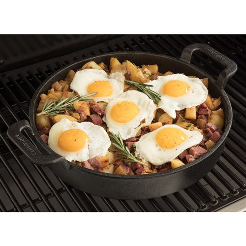 Cuisinart Grill - 10" Cast Iron Griddle, Non Stick, Easy Clean-United Backyard