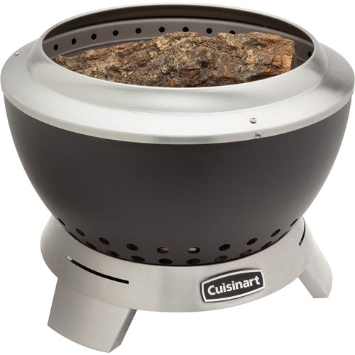 Cuisinart Grill - 19.5" Cleanburn Smokeless Fire Pit - Stainless-United Backyard