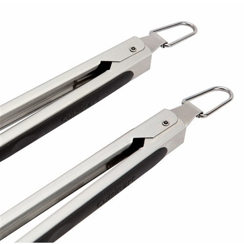 Cuisinart Grill - 2 Pc Locking Grill Tongs Set, 15" and 13"-United Backyard