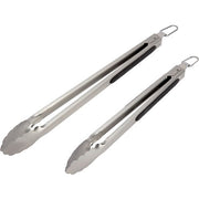 Cuisinart Grill - 2 Pc Locking Grill Tongs Set, 15" and 13"-United Backyard