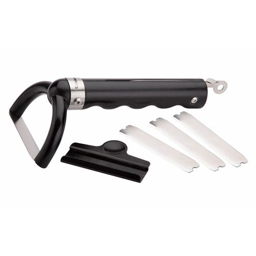 Cuisinart Grill - 2-in-1 Meat Trimmer, Ergonamic Handle, Dishwasher Safe - Stainless Steel-United Backyard