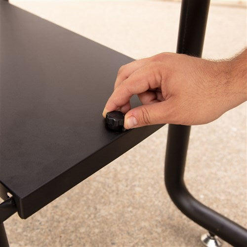 Cuisinart Grill - 36" 4 Burner Gas Griddle, 760 sq inches, Removeable Side Tables - Black-United Backyard