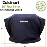 Cuisinart Grill - 36" Two Burner Gas Griddle Cover,-United Backyard