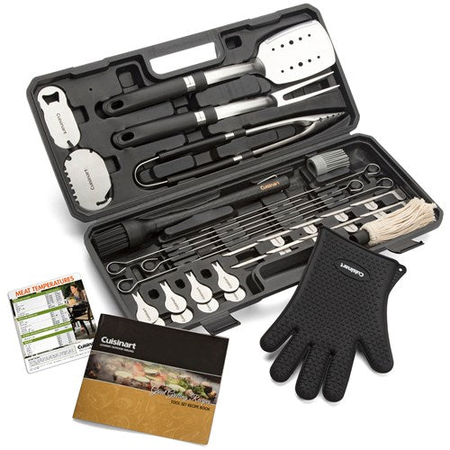 Cuisinart Grill - 36pc Backyard BBQ Tool Set w/Robust Case to Store All Tools-United Backyard