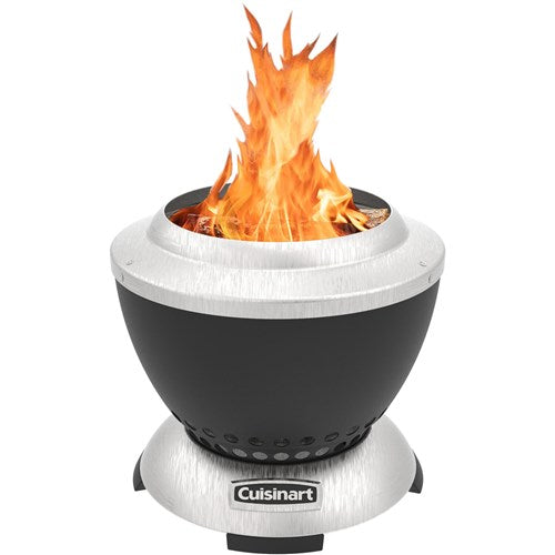 Cuisinart Grill - 7.5" Table-Top Cleanburn Smokeless Fire Pit/Dual-Fuel-United Backyard