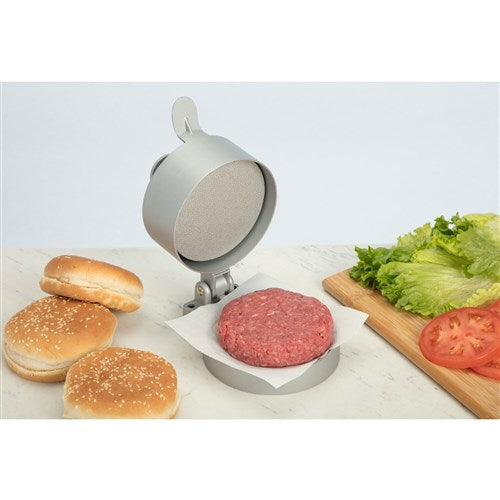 Cuisinart Grill - Adjustable Burger Press Patty Thickness form 1/4" to 1 1/2" - Aluminum-United Backyard