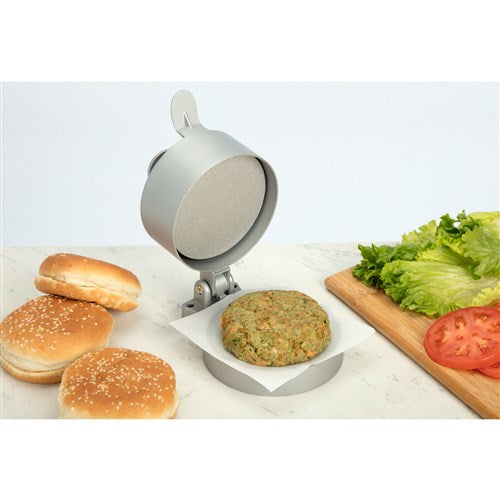 Cuisinart Grill - Adjustable Burger Press Patty Thickness form 1/4" to 1 1/2" - Aluminum-United Backyard