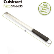 Cuisinart Grill - Alfrescamore Pizza Spinners, Spike Ends, Rubber Grips, 18"-United Backyard