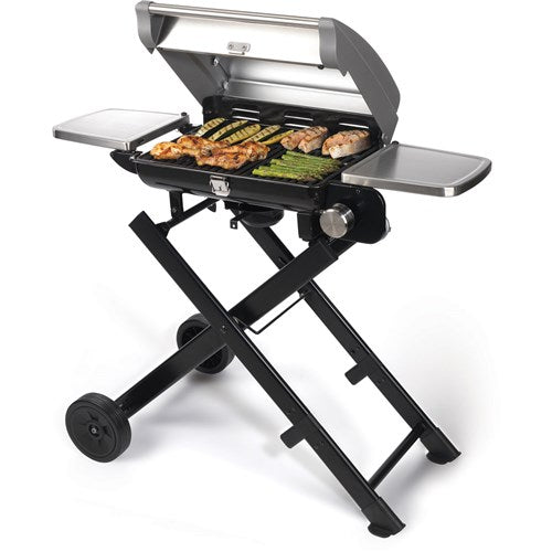 Cuisinart Grill - All Foods Roll-Away Gas Grill - Silver-United Backyard