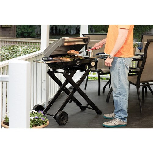 Cuisinart Grill - All Foods Roll-Away Gas Grill - Silver-United Backyard