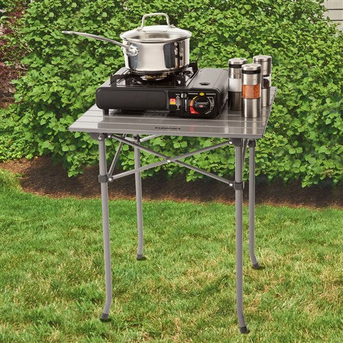 Cuisinart Grill - Aluminum Folding Prep Table 20" x 22" Includes Carrying Tote-United Backyard