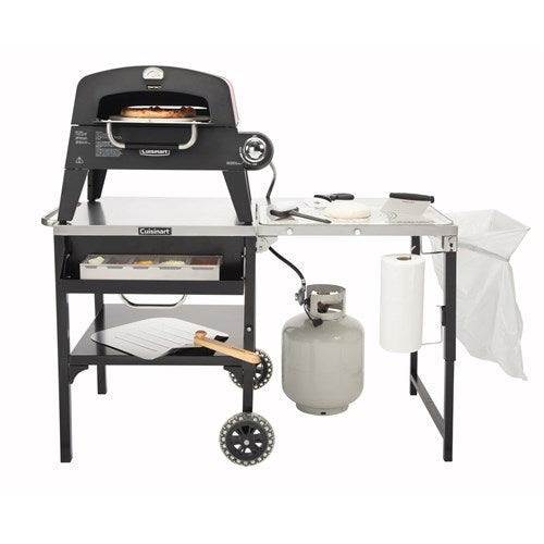 Cuisinart Grill - Aluminum Folding Prep Table 48" x 24" , Cover Included-United Backyard