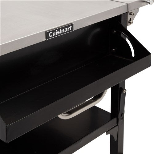 Cuisinart Grill - Aluminum Folding Prep Table 48" x 24" , Cover Included-United Backyard