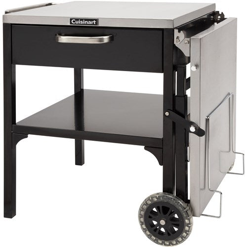 Cuisinart Grill - Aluminum Folding Prep Table 48" x 24" , Cover Included-United Backyard