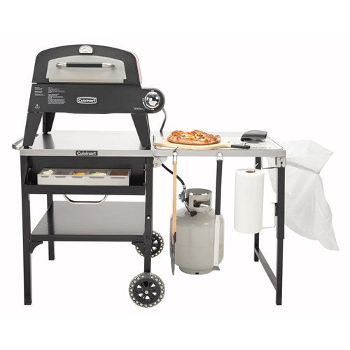 Cuisinart Grill - Aluminum Folding Prep Table 48" x 24" , Cover Included-United Backyard