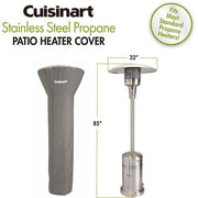 Cuisinart Grill - Backyard Patio Heater Cover - Universal - Fits COH-300 - Black-United Backyard