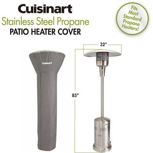 Cuisinart Grill - Backyard Patio Heater Cover - Universal - Fits COH-300 - Black-United Backyard