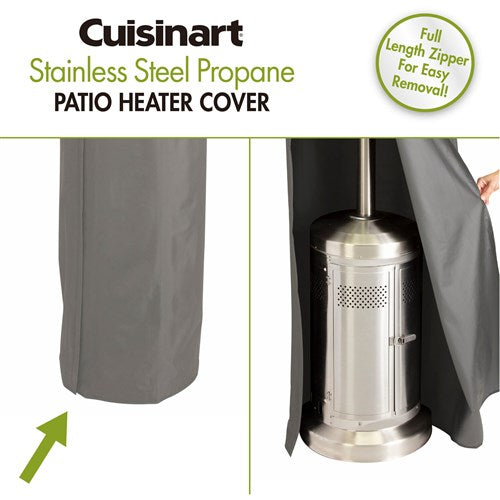 Cuisinart Grill - Backyard Patio Heater Cover - Universal - Fits COH-300 - Black-United Backyard