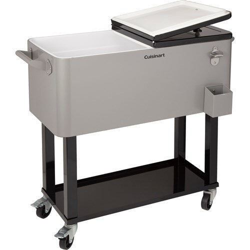 Cuisinart Grill - CCC-3517Cuisinart 80 Qt Outdoor Cooler Cart, Dual Sided Lid, 4 Wheels-United Backyard