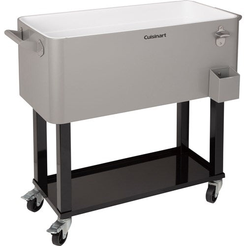 Cuisinart Grill - CCC-3517Cuisinart 80 Qt Outdoor Cooler Cart, Dual Sided Lid, 4 Wheels-United Backyard