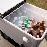 Cuisinart Grill - CCC-3517Cuisinart 80 Qt Outdoor Cooler Cart, Dual Sided Lid, 4 Wheels-United Backyard